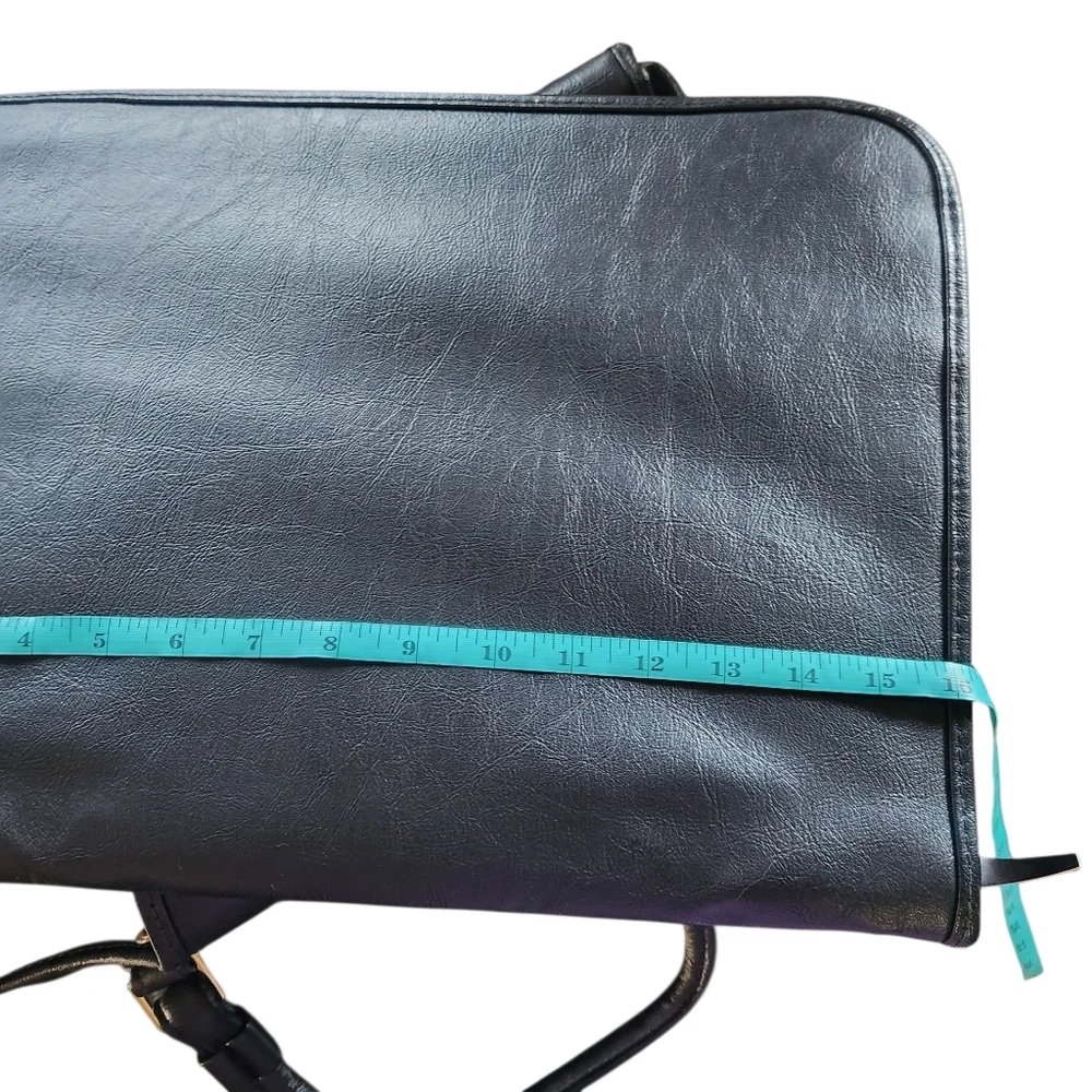 Black Samsinite Leather Men's Bag - Picture 7 of 14